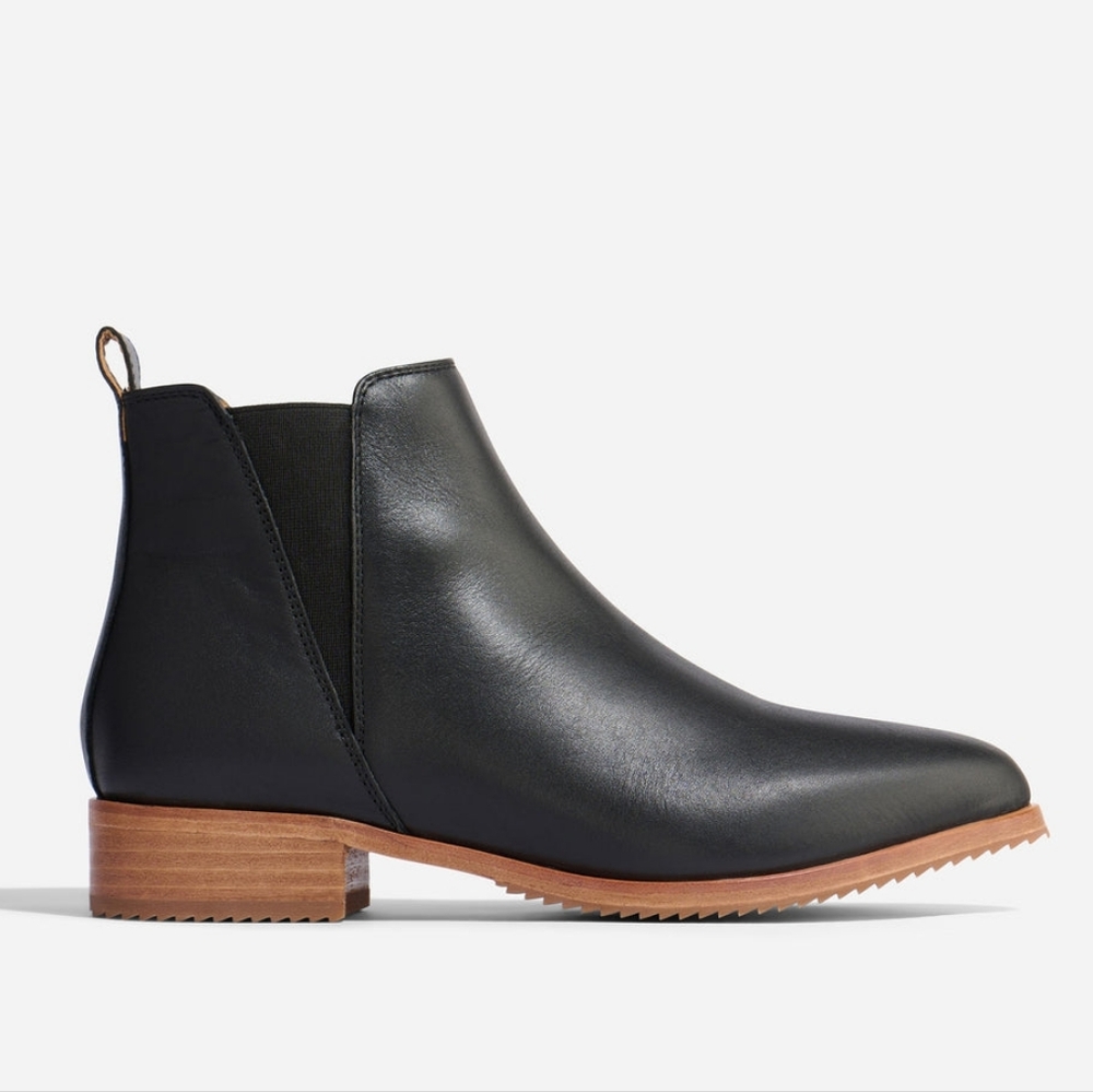 🎉 SALE 🎉 NIB Nisolo Classic Chelsea Black Leather Ankle Boots - Picture 12 of 16